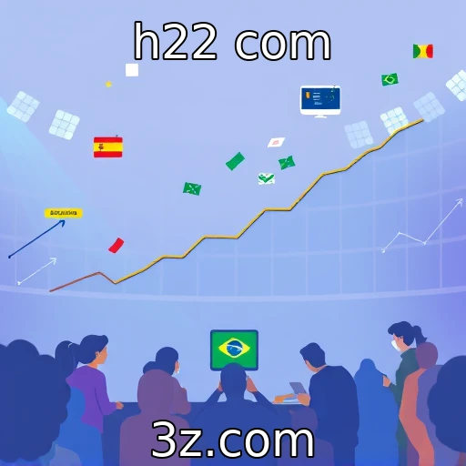 Crescimento de plataformas de apostas online no Brasil